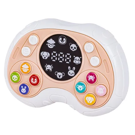 Zabawka Na Pamięć KONTROLER BEŻOWY Gamepad Edukacyjna gra dla dzieci Pad Konsola-1927502