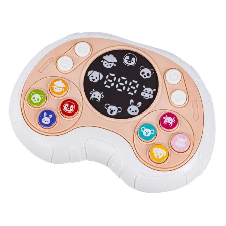 Zabawka Na Pamięć KONTROLER BEŻOWY Gamepad Edukacyjna gra dla dzieci Pad Konsola-1927503