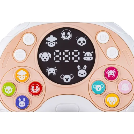 Zabawka Na Pamięć KONTROLER BEŻOWY Gamepad Edukacyjna gra dla dzieci Pad Konsola-1927505