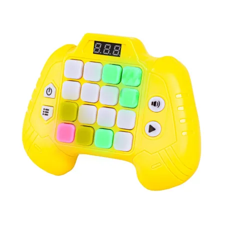 Zabawka Na Pamięć KONTROLER ŻÓŁTY Gamepad Edukacyjna gra dla dzieci Pad Konsola Memory 16 klawiszy-1927522