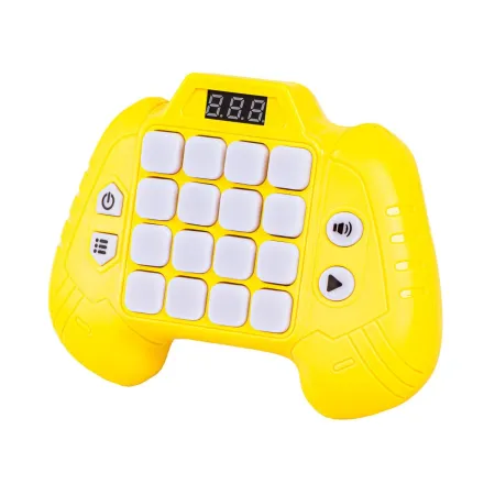 Zabawka Na Pamięć KONTROLER ŻÓŁTY Gamepad Edukacyjna gra dla dzieci Pad Konsola Memory 16 klawiszy-1927523