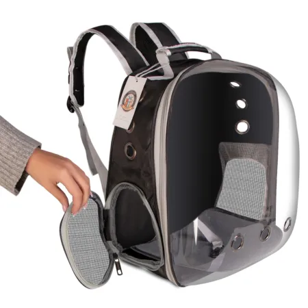 Furrever Friends CatVision Black - plecak transporter dla kota i psa-1927559