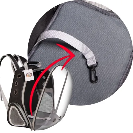 Furrever Friends CatVision Black - plecak transporter dla kota i psa-1927562