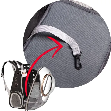 Furrever Friends CatVision UFO Black - plecak transporter dla kota i psa-1927577