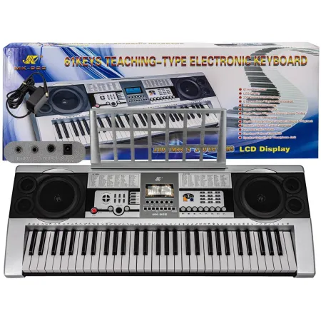 Keyboard MK-922 - duży wyświetlacz LCD, 61 klawiszy Przecena 6-1927700