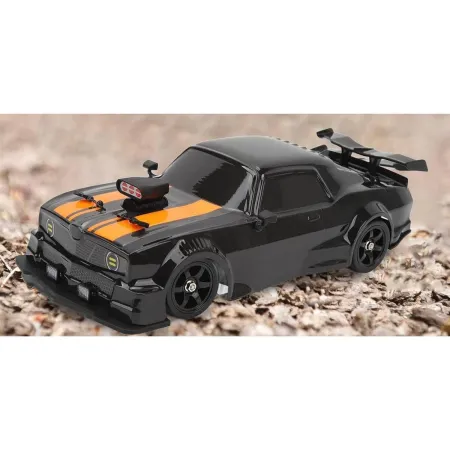 DUŻY Samochód Do Driftu Auto RC Drift 1:16 2,4 GHz PARA DYM Czarny Dodge 4WD LED-1928110