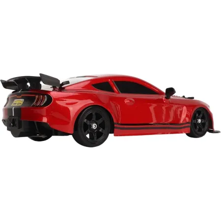 DUŻY Samochód Do Driftu Auto RC Drift 1:16 2,4 GHz PARA DYM Mustang 4WD Czerwony LED-1928357
