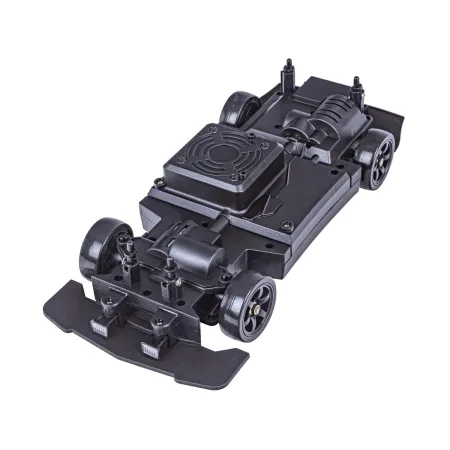 DUŻY Samochód Do Driftu Auto RC Drift 1:16 2,4 GHz PARA DYM 4WD Pomarańczowy Nissan GTR LED-1928625