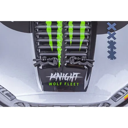 DUŻY Samochód Do Driftu Auto RC Drift 1:16 2,4 GHz PARA DYM Grafitowy Mustang 4WD LED-1928635