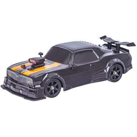 DUŻY Samochód Do Driftu Auto RC Drift 1:16 2,4 GHz PARA DYM Czarny Dodge 4WD LED-1928647