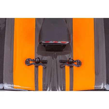 DUŻY Samochód Do Driftu Auto RC Drift 1:16 2,4 GHz PARA DYM Czarny Dodge 4WD LED-1928652