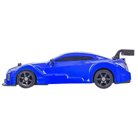 DUŻY Samochód Do Driftu Auto RC Drift 1:16 2,4 GHz PARA DYM 4WD Niebieski Nissan GTR LED-1928683