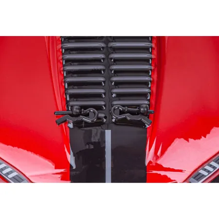 DUŻY Samochód Do Driftu Auto RC Drift 1:16 2,4 GHz PARA DYM Mustang 4WD Czerwony LED-1928703