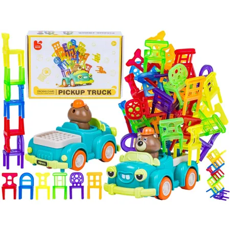 Gra Rodzinna Zręcznościowa Spadające Krzesła Samochód Auto Ruchomy cel