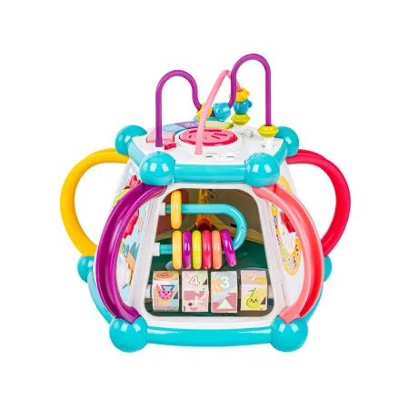 Multikostka Kostka Bryła Piramida Edukacyjna Sensoryczna zabawka dla malucha 7w1-1928823