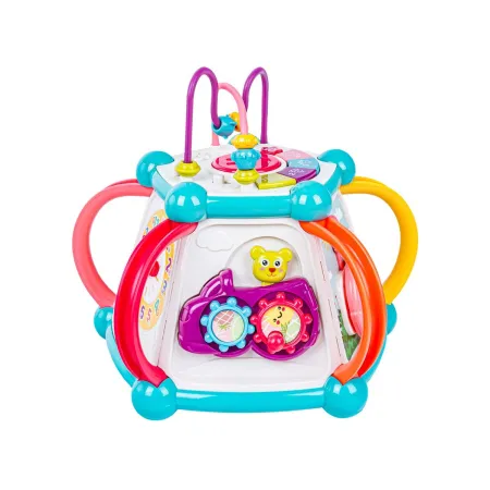 Multikostka Kostka Bryła Piramida Edukacyjna Sensoryczna zabawka dla malucha 7w1-1928825