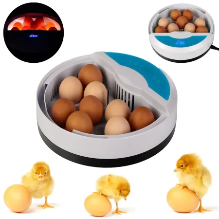 Kruger Meier ProOvula 9 - inkubator z termostatem i LED na 9 jaj-1928901