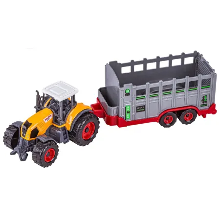 Zestaw 3 Pojazdów, Maszyny Rolnicze, 2 x Traktor, Kombajn, Farma-1929155