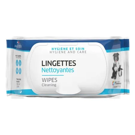 Francodex Chusteczki Dla Zwierząt - do czyszczenia oczu uszu łap 30 szt