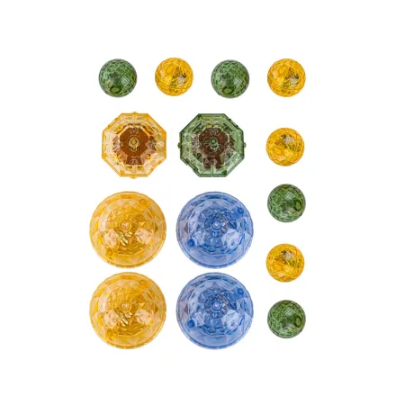 Klocki Magnetyczne Konstrukcyjne TOR KULKOWY Świecące Elementy 174 El. Kulodrom-1929414