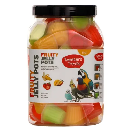 HappyPet Tweeter's Treats Fruity Jelly Pots 60 sztuk - mix smaków-1929832