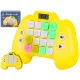 Zabawka Na Pamięć KONTROLER ŻÓŁTY Gamepad Edukacyjna gra dla dzieci Pad Konsola Memory 16 klawiszy