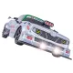 DUŻY Samochód Do Driftu Auto RC Drift 1:16 2,4 GHz PARA DYM Srebrny Dodge 4WD LED-1928582