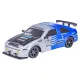 DUŻY Samochód Do Driftu Auto RC Drift 1:16 2,4 GHz PARA DYM Srebrna Toyota 4WD LED-1928596