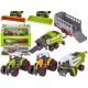 Zestaw 3 Pojazdów, Maszyny Rolnicze, 2 x Traktor, Kombajn, Farma