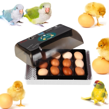Kruger Meier ProNestix  - inkubator z termostatem i LED na 12 jaj-1930160