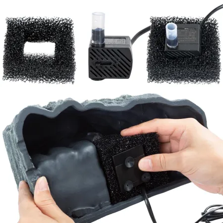 Repti-Zoo Turtle Filter Rock - wyspa i filtr wody dla żółwi-1930617