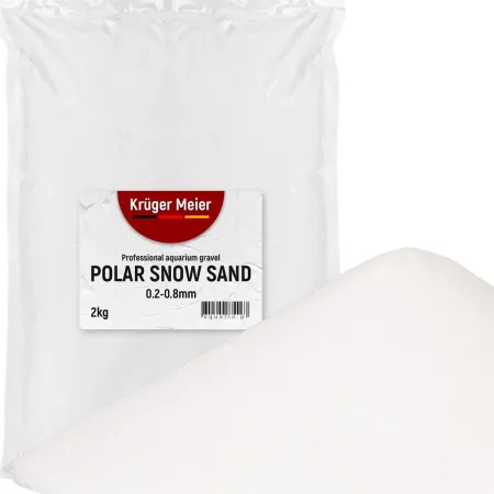 Kruger Meier Polar Snow Sand 0,2-0,8 mm - Piasek do akwarium-1931810