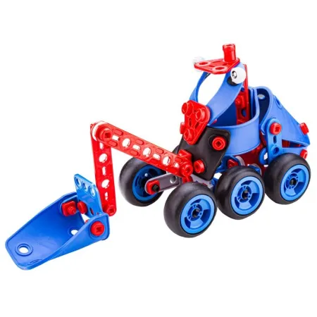 Klocki Elastyczne, Konstrukcyjne 142 El. Ciuchcia, Samolot, Helikopter, Auto Do Rozkręcania I Skręcania 6w1 Przecena 1