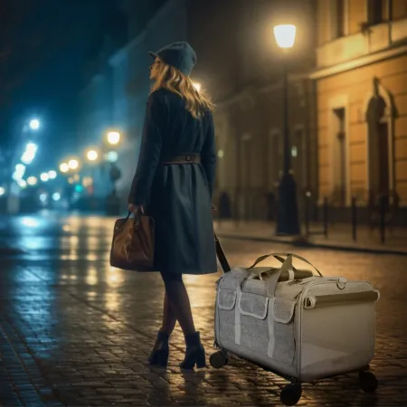 Furrever Friends Dogmobile - transporter na kółkach dla kota i psa-1944409