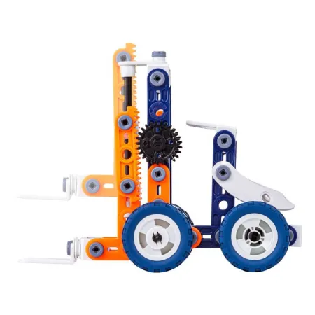 Klocki Konstrukcyjne 152 El. Pojazdy Budowlane, Wiatrak, Auto, Samolot, Dźwig Do Rozkręcania I Skręcania 12w1 Przecen