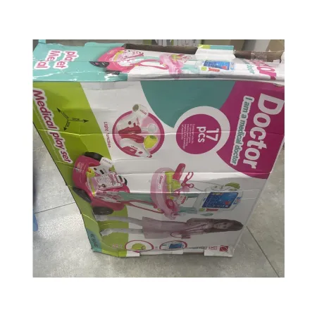 Wózek Lekarski Dla Dziewczynki Z Akcesoriami, Zestaw Doktora Różowy Przecena 3-1946256