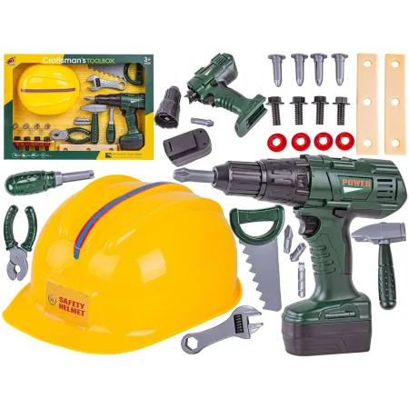 Zestaw Małego Majsterkowicza, Narzędzia, Wkrętarka + Akcesoria Przecena 1-1946286