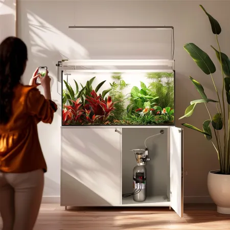 Aquario Exclusive 2.0 - zestaw CO2 z elektrozaworem i komputerem pH + butla 2l-1961763