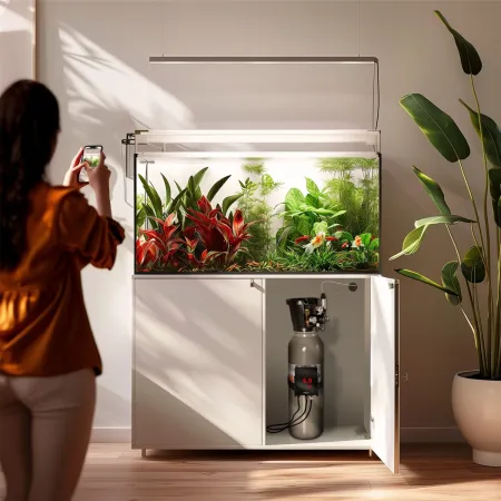 Aquario Exclusive 2.0 - zestaw CO2 z elektrozaworem i komputerem pH + butla 5l-1961772