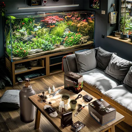 Aquario Exclusive 2.0 - zestaw CO2 z elektrozaworem i komputerem pH + butla 8l-1961776