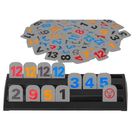 Gra Logiczna RUMMY, Edukacyjna Układanka Liczbowa-1961930