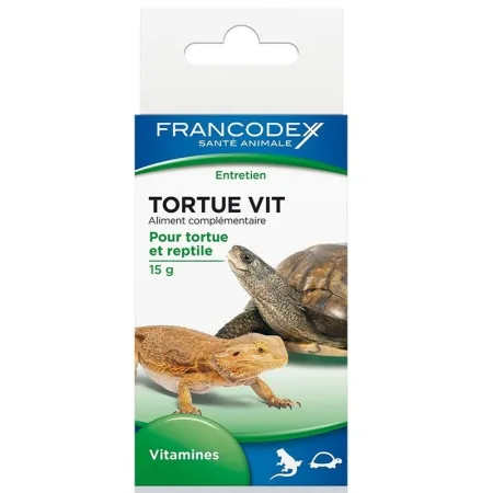 FRANCODEX Witaminy dla Żółwi i Gadów - mocny szkielet 15g