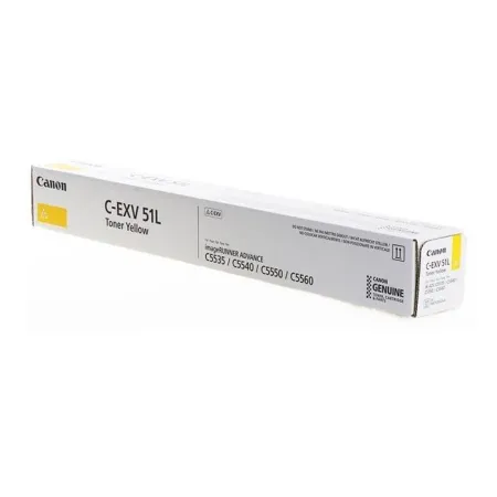 Oryginalny Toner Yellow Canon ADV iR-C5535, iR-C5540, iR-C5550, iR-C5560 (C-EXV51LY, CEXV51LY, 0487C002)