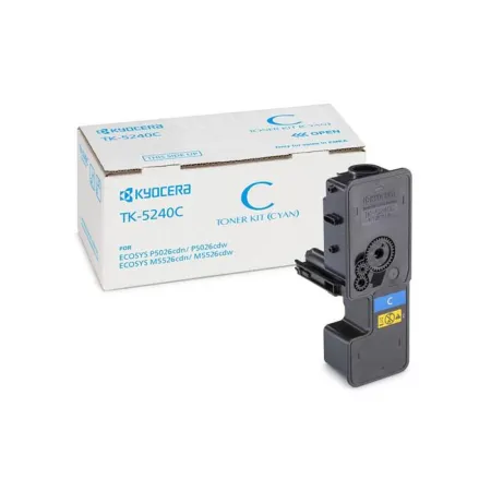Oryginalny Toner Cyan Kyocera M5526, P5026 (TK5240C, TK-5240C, 1T02R7CNL0)