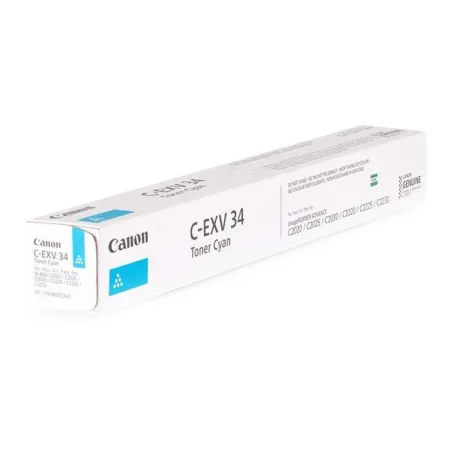 Oryginalny Toner Cyan Canon ADV iR-C2020, iR-C2025, iR-C2030, iR-C2220, iR-C2225, iR-C2230 (C-EXV34C, CEXV34C, 3783B002)