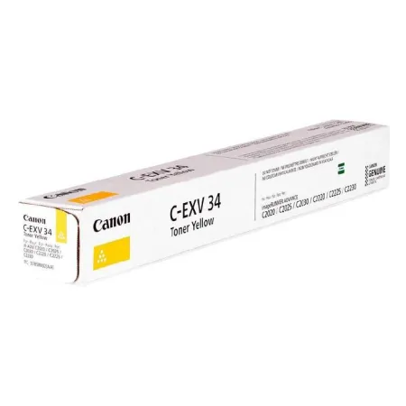 Oryginalny Toner Cyan Canon ADV iR-C2020, iR-C2025, iR-C2030, iR-C2220, iR-C2225, iR-C2230 (C-EXV34Y, CEXV34Y, 3785B002)