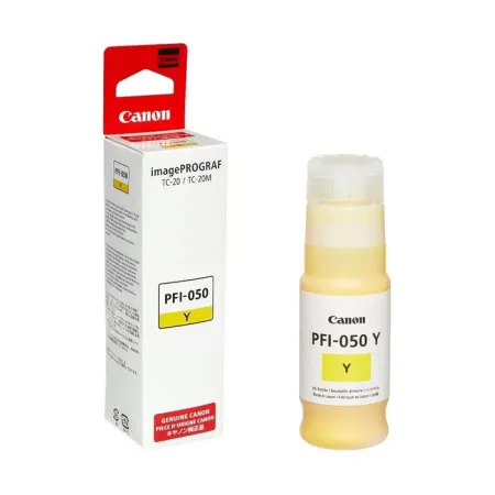 Oryginalny Tusz w butelce Yellow Canon PFI-050Y, PFI050Y (5701C001)