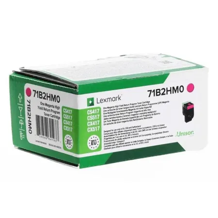 Oryginalny Toner Magenta Lexmark CS417, CS517, CX417, CX517 (71B2HM0)
