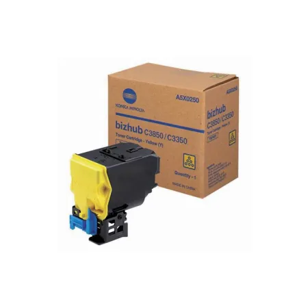 Oryginalny Toner Yellow Konica Minolta Bizhub C3350, C3850 (TNP48Y, TNP-48Y, A5X0250)