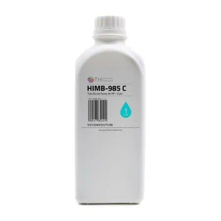 Butelka Cyan HP 1L Tusz Barwnikowy (Dye) INK-MATE HIMB985